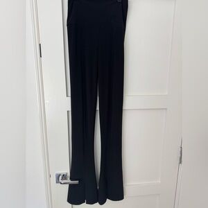 Norma Kamali Black Flare pants